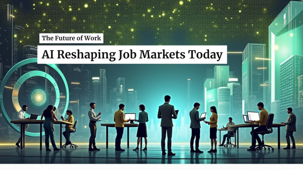 How is AI reshaping job markets?