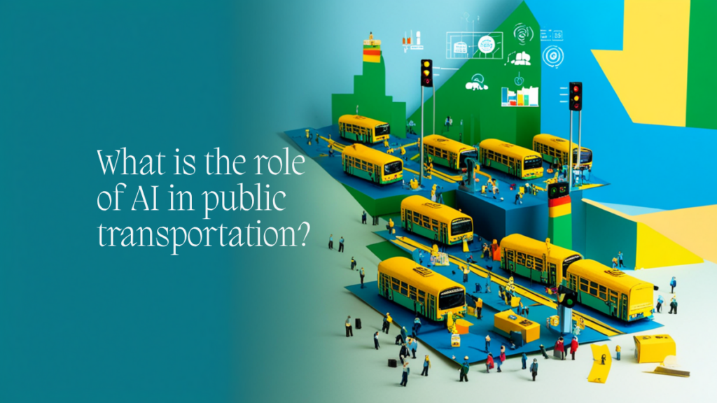 What is the role of AI in public transportation?